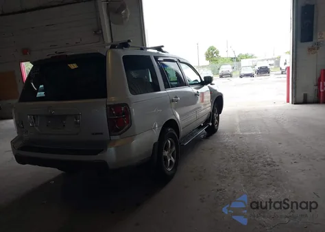 2007 Honda Pilot Ex-L из США, поврежденный, VIN 5FNYF18687B011016